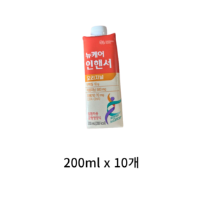 뉴케어 인핸서 암환자 영양식, 200ml, 20개