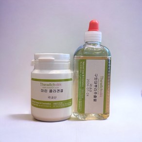 [더위치] 마린 콜라겐겔 100g + 구릿대 뿌리 추출물 100ml 백지추출물, 1개