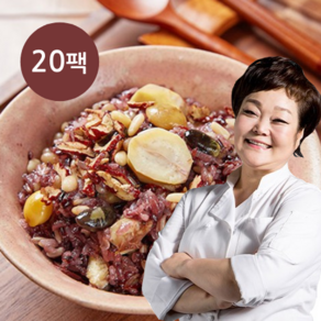 이혜정의 꽉찬 수제 영양밥 20팩, 120g, 20개