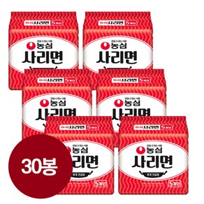 농심 사리면 110g x 30봉, 30개