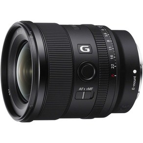 소니 SONY 단초점 렌즈 FE 20mm F1.8 G E 마운트 35mm 풀 사이즈 대응 SEL20F18G 블랙