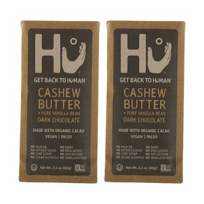 Hu 다크 초콜릿 60g 비건, 2개