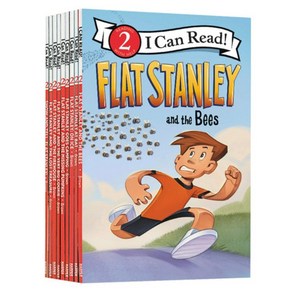 [경컴퍼니] 국내 아이캔리드 플랫 스탠리 10권 세트 영어원서 Flat Stanley 음원제공