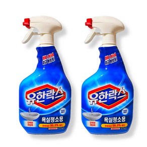 유한락스 멀티액션 욕실청소용 세정제, 2개, 900ml