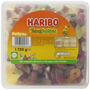 하리보 젤리 탱파스틱스 파티 사이즈 HARIBO Tangfastics Fuit Punch, 1개, 1.75kg