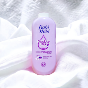 BABI MILD BABY Powde 바비 마일드 베이비 파우더 퍼플 더블 밀크, 1개, 380g