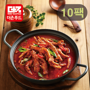 더존푸드 얼큰한 국물닭발, 10개, 900g