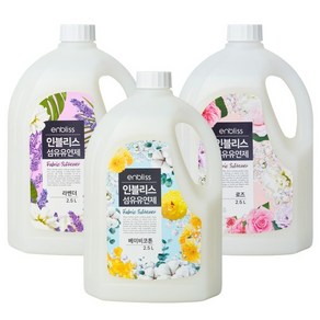 섬유유연제 2.5L(베이비코튼/로즈/라벤더 택1), 로즈