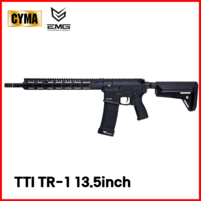 EMG 시마 TTI TR-1 M4 E1 Ultalight MLOK 13.5인치 전동건 AEG, 1개, 블랙 10인치