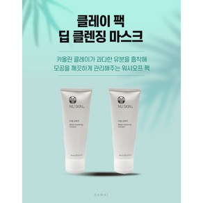 뉴스킨 클레이팩 딥 클렌징 마스크 100ml 2개