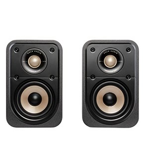 Polk Audio 폴크 시그니처 엘리트 ES10 북쉘프 스피커 3색, 블랙