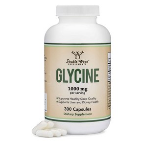 더블우드 Glycine 1000mg 캡슐, 1개, 300정