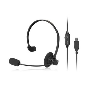 베링거 HS10 USB / 모노 헤드폰 마이크 헤드셋