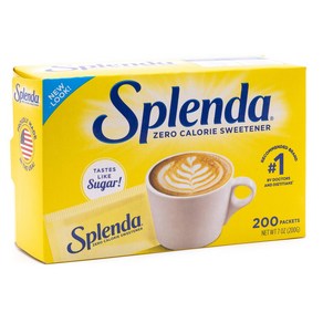 SPLENDA Zeo Caloie Sweetene Single-Seve Packets (200 Count), 399g, 1개