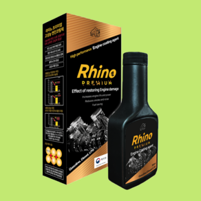 에이프롬 라이노프리미엄 Rhino 엔진코팅제 엔진첨가제 350ml 1개 2box(2개), 2개