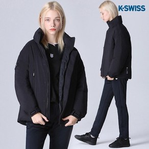 케이스위스 케이스위스K-SWISS 와펜 덕다운 숏패딩 점퍼 마감임박!!!