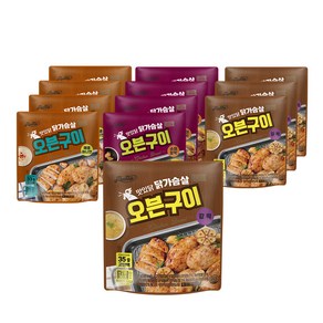 [랭킹닭컴] 맛있닭 닭가슴살 오븐구이 혼합 12팩(3종4팩씩), 1세트