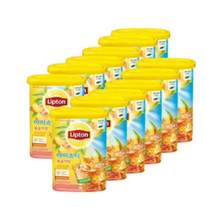 립톤 아이스티 lipton 복숭아맛, 907g, 12개입, 1박스