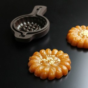 웰베이킹 실리콘 약과틀 (대) 5.5cm, 1개