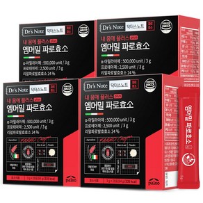 팔레오 닥터스노트 내 몸에 플러스 plus 엠머밀 파로효소, 84g, 4개