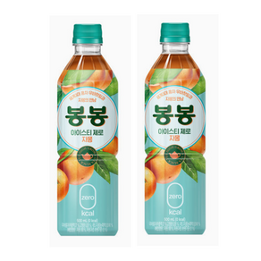 봉봉 아이스티 제로 자몽, 500ml, 24개