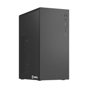 크로셀 CROCELL K-2 미니타워 컴퓨터 PC 케이스 (미드나잇 블랙), 1