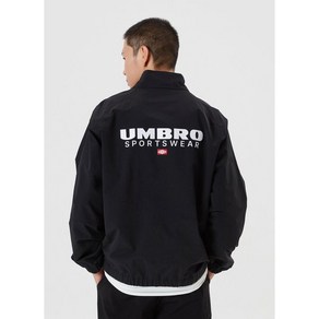 엄브로 UMBRO 남녀공용 클래식 스탠넥 아노락 UP321CWT96BLK