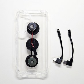 갤럭시 S10 5g 투명범퍼 자석 & 젠더교체형 배달범퍼, 갤럭시S105g