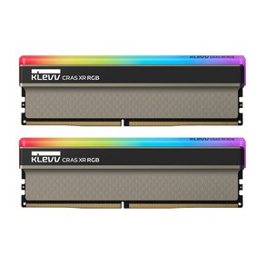 ESSENCORE KLEVV DDR4-3600 CL18 CRAS XR RGB 패키지 서린 (16GB(8Gx2)), 2개