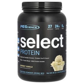 PEScience Select Potein 고메 바닐라 837g(1.85lb), 1개, 837g