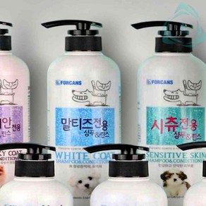 더제이 말티즈 전용 샴푸 린스 550ML 반려견샴푸 말티즈샴푸 개샴푸