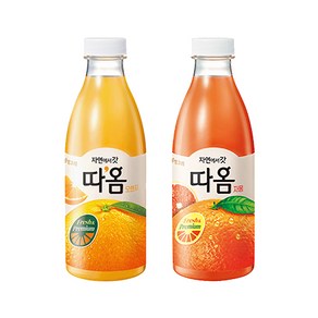 따옴주스730ml 오렌지3+자몽3 냉장무료배송, 3개, 730ml