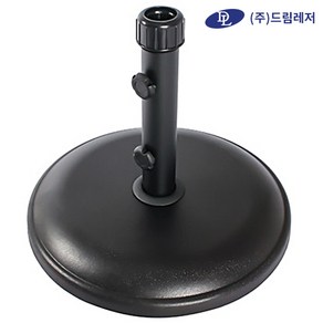 드림레저 PB-12 블랙 스톤 파라솔 받침대 (12.5kg), 폴대높이일반27cm/총35cm