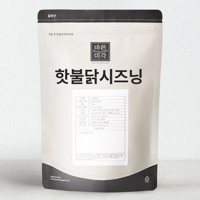 바른미각 핫불닭 시즈닝, 1개, 500g