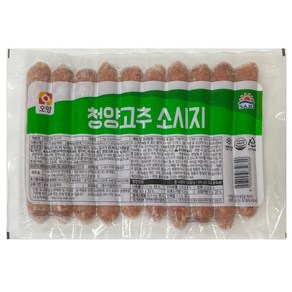 판매자 햇살누리 상품 청양고추 소시지 1kg, 10g, 10개