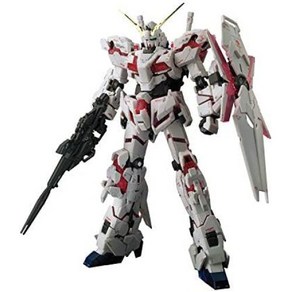 BANDAI SPIRITS RG 기동 전사 건담 UC 풀 아머 유니콘 1/144 스케일 색으로 구분 된 플라스틱 모델, 풀 아머 유니콘 건담