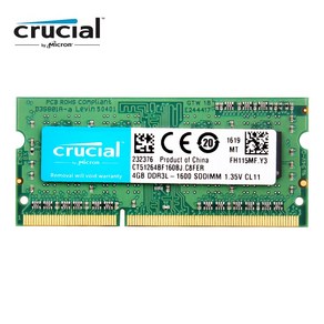 RAM 중요한 SO DIMM DDR3 DDR3L 8 GB 4GB 1333MHZ 1066MHz 1600 SODIMM 12800S 1.35V 노트북 메모리, [02] 4G 1333MHz1.5V, 1.4G 1333MHz1.5V, 1개