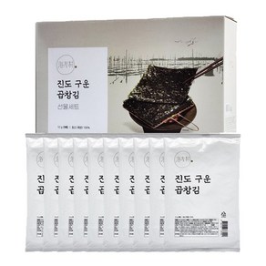 해우촌 진도 구운 곱창김 5매 10봉지 돌김, 12g, 10개