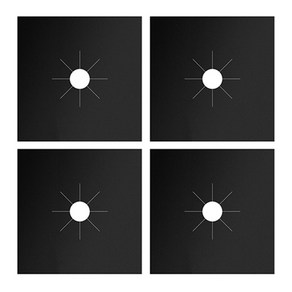 우기마켓 기름방지 가스렌지 오염방지 매트 4P