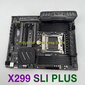 ATX X299 마더보드 LGA 2066 DDR4 SATA3 x 8 M.2x2 U.2 256G SLI PLUS