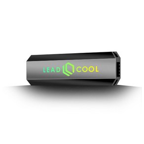 LEADCOOL M.2 SSD 방열판 AUTO RGB (블랙), 1개, 단품1개