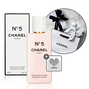 [기프트리본포장세트] 샤넬 NO5 (넘버5) 바디로션 200ml +로샤쉐, 1개