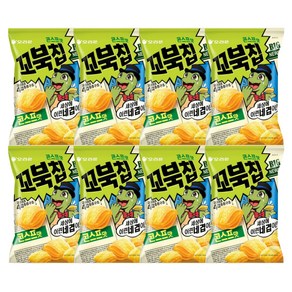 오리온 꼬북칩 콘스프 120g 봉지과자, 8개