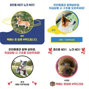 사이니즈 강아지 문패 팻말 자석부착 도어사인 초인종금지 벨누르지마세요 위급상황시 구해주세요 도어사인, 6.스타워즈, M (12X12cm), 위급상황 구조