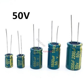 고주파 전해 콘덴서 50V 20% 1 미크로포맷 3300UF4700UF, [19] 50V 2200UF 10pcs, 10개