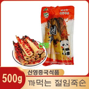 판다중국식품 까먹는 절임죽순 향라맛, 500g, 4개