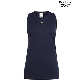 리복 Reebok 여성 트레이닝 UBF 퍼포레이티드 탱크 민소매 나시 RETS1F403N2