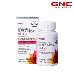 GNC 우먼스 울트라메가 50플러스 멀티비타민