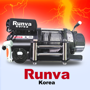 런바 차량용윈치 DC 전동윈치 2267kg RKEX-5000U, RKEX-5000U 12V, 1개