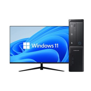 아고라 컴 삼성 사무용 컴퓨터 데스크탑 i5-4570 8GB 256GB GT520 윈11 본체 모니터, 1. . 아고라 권장형, 1.본체